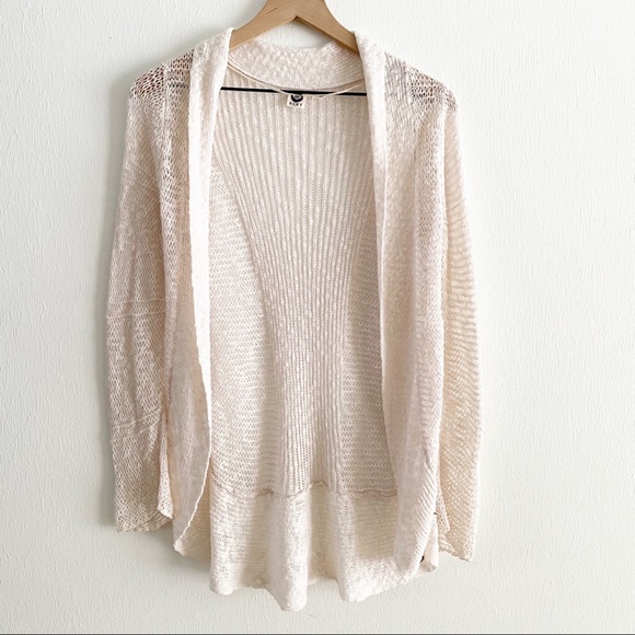 Roxy | Sweaters | Roxy White Fishnet 
